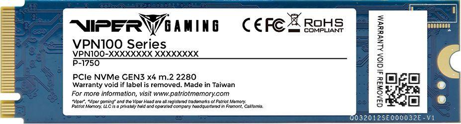 Nvme Patriot Memory Viper Vpn100 Patriot Viper VPN100 2TB 2280