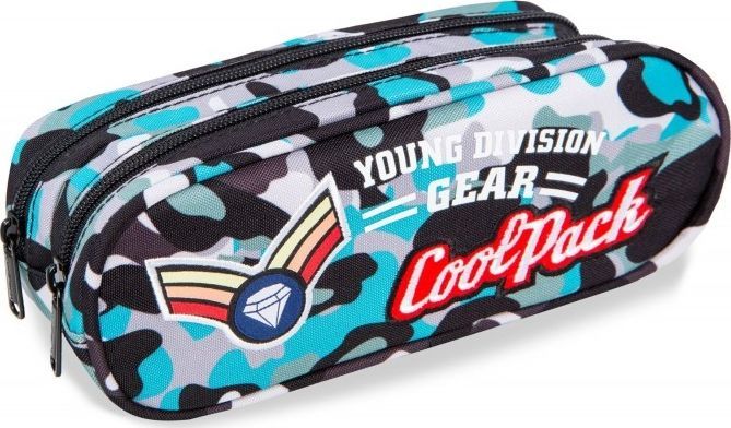Piórnik Patio PiÓrnik Saszetka PodwÓjna Niebieskie Moro Coolpack 2019 1