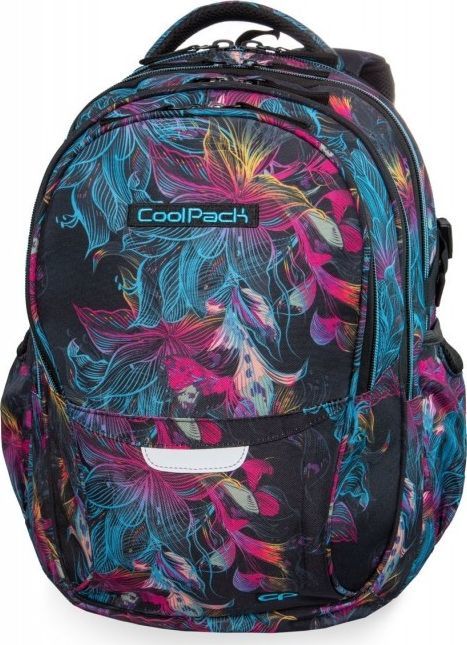 Patio Plecak szkolny Coolpack Cp Vibrant Bloom czarny 1