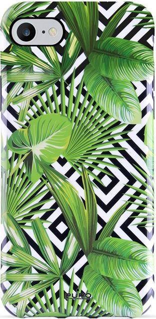 Puro Puro Glam Tropical Leaves - Etui Iphone 8 / 7 / 6s / 6 (geometric Jungle) 1