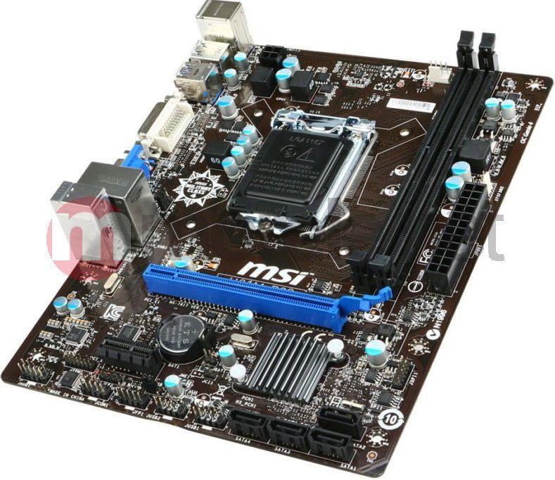 Płyta główna MSI H81M-P33, H81, DualDDR3-1600, SATA3, DVI, mATX (H81M-P33) 6