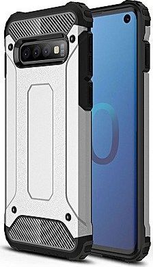 CASE ETUI ARMOR SREBRNY SAMSUNG GALAXY S10 PLUS standard 1
