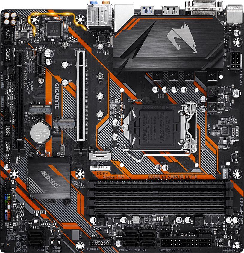 Gigabyte b365m aorus elite обзор