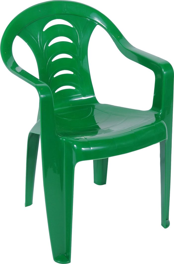 Ołer Garden plastikowe krzesło Tola, zielone (16086350) 1