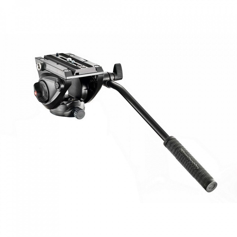 Głowica Manfrotto Pro Fluid 500AH z płaską bazą (MF-MVH500AH) 1