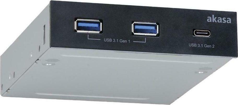  Akasa Panel przedni 2x USB-A 3.1 gen 1 + USB-C 3.1 gen 1 (AK-ICR-32) 1