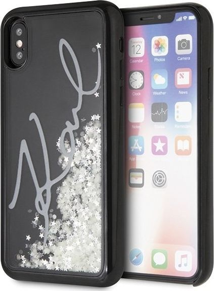 Karl Lagerfeld Etui KLHCPXPH2IR iPhone X/XS czarne 1