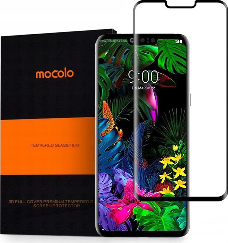 Mocolo SZKŁO HARTOWANE MOCOLO TG+3D LG G8 THINQ BLACK 1