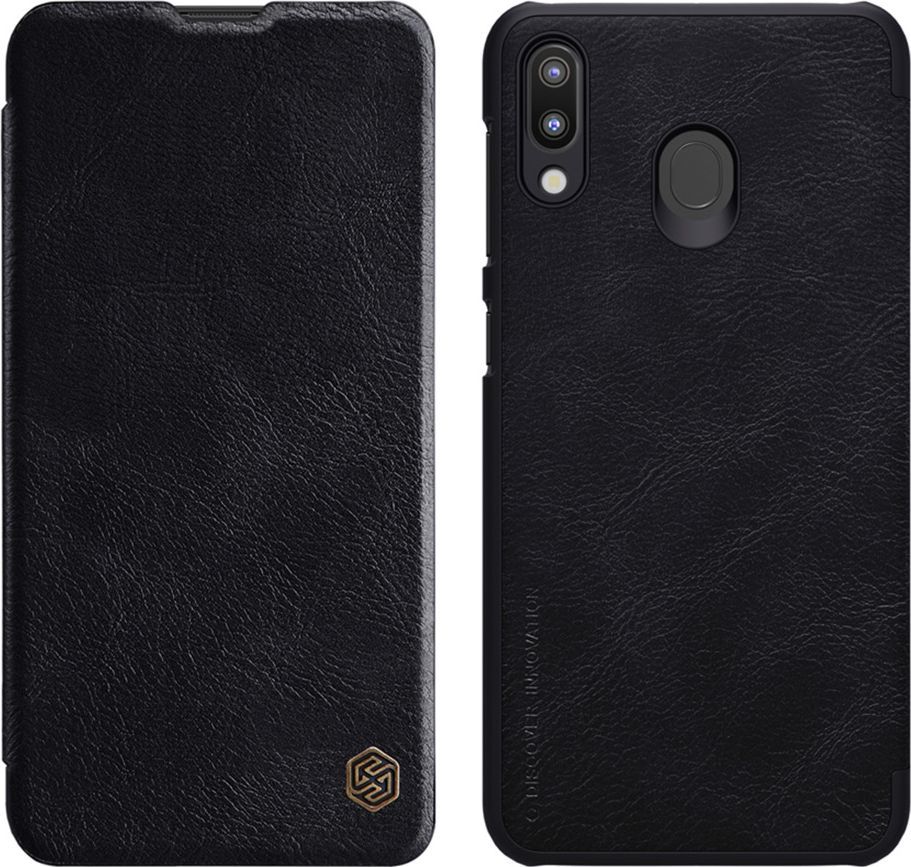 Nillkin Etui Nillkin QIN Samsung Galaxy M20 - Black uniwersalny 1