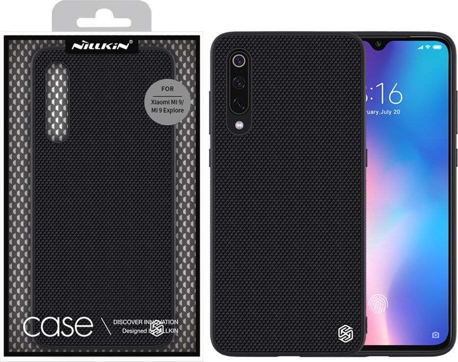 Nillkin Etui Textured Mi 9 Black 1