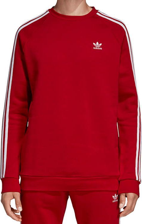 Adidas Bluza męska Originals 3-Stripes czerwona r. XL (DV1553) ID produktu: 6065428
