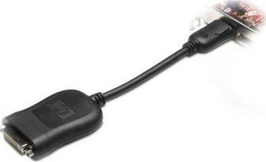 Adapter AV HP DisplayPort - DVI-D czarny (484156-001) 1
