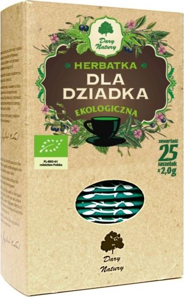 Dary Natury DARY NATURY_Herbatka Ekologiczna Dla Dziadka 25x2g 1