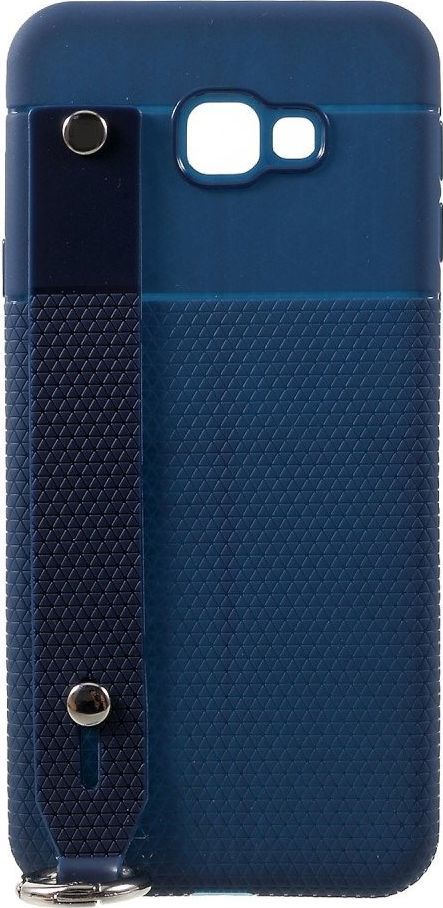Etui Triangle Pattern SAMSUNG GALAXY J4+ J4 plus niebieskie uniwersalny 1