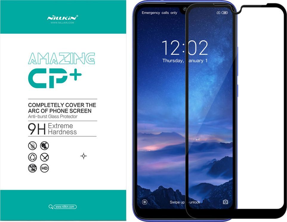 Nillkin Szkło Nillkin Amazing CP+ Redmi 7 - Black uniwersalny 1