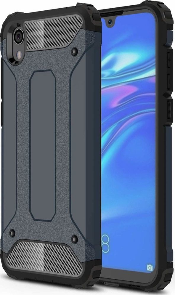 Hurtel Hybrid Armor pancerne hybrydowe etui pokrowiec Huawei Y5 2019 niebieski uniwersalny 1
