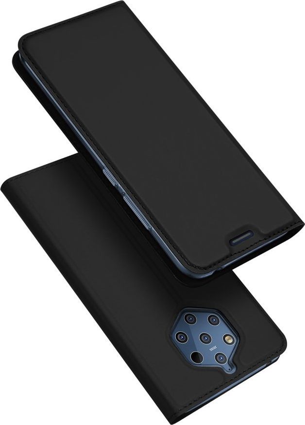 Dux Ducis Skin Pro etui pokrowiec z klapką Nokia 9 PureView czarny uniwersalny 1