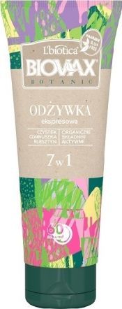 Lbiotica  BIOVAX BOTANIC Odżywka ekspresowa 7w1 200m 1