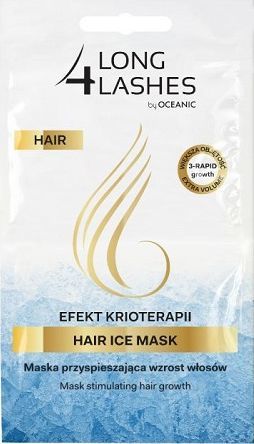 Long 4 lashes Hair Ice Mask efekt krioterapii maska przyspieszająca wzrost włosów 2x6ml 1