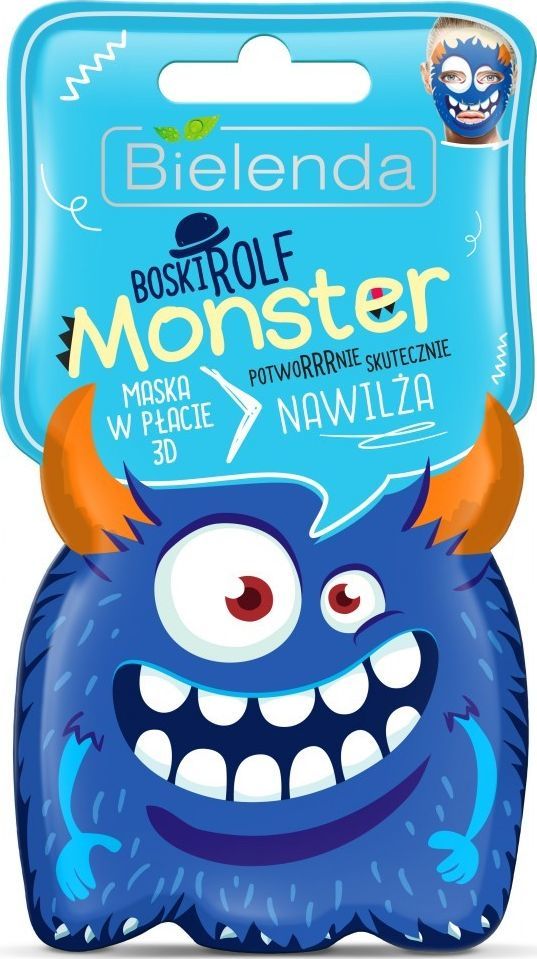 Bielenda Maseczka do twarzy Monster Boski Rolf nawilżająca 1