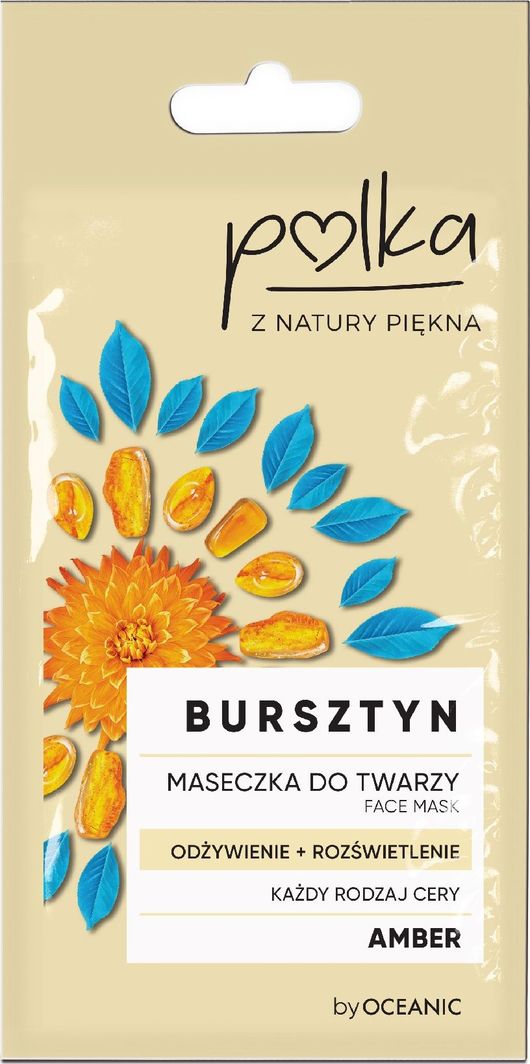 Oceanic Maseczka do twarzy Bursztyn Odżywienie + Rozświetlenie 8ml 1