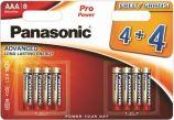 Panasonic Bateria Pro Power AAA / R03 8szt. 1