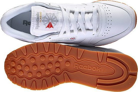 Reebok Buty damskie Classic Leather białe (49803)