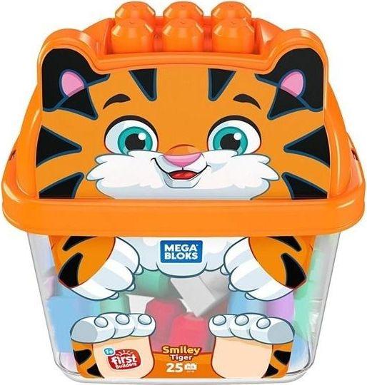 Mattel Mega Bloks Wesoły tygrysek z klockami (GCT46/GCT48) 1