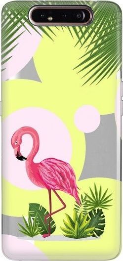 CaseGadget ETUI NADRUK FLAMING I KWIATY SAMSUNG GALAXY A80 / A90 standard 1