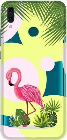CaseGadget ETUI NADRUK FLAMING I KWIATY HUAWEI Y9 2019 standard 1