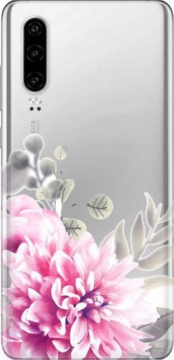 CaseGadget Nakładka do Huawei P30 jasne kwiaty 1