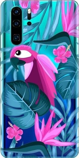 CaseGadget CaseGadget ETUI NADRUK PAPUGA I KWIATY HUAWEI P30 PRO standard 1