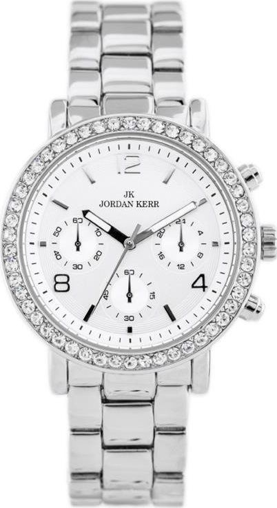Jordan Kerr JORDAN KERR AW333 (zj858a) antyalergiczny ZEGAREK DAMSKI JORDAN KERR AW333 antyalergiczny Srebrny