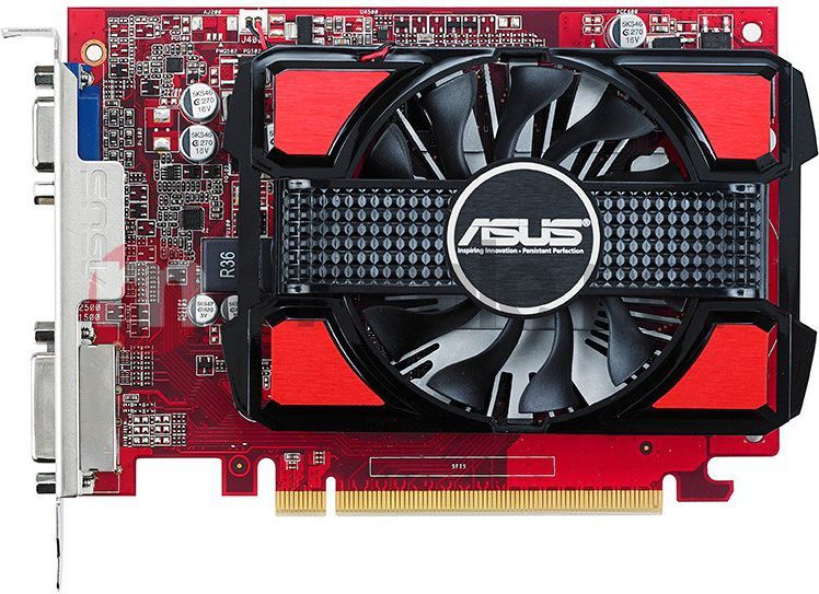Karta graficzna Asus Radeon R7 250 1GB DDR5 (128 bit) DVI, HDMI, D-Sub (R7250-1GD5) 2