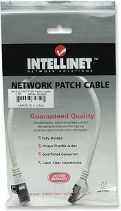 Intellinet Network Solutions patch cord RJ45, kat. 6 UTP, 0.5m biały, 100% miedź (341936) 1