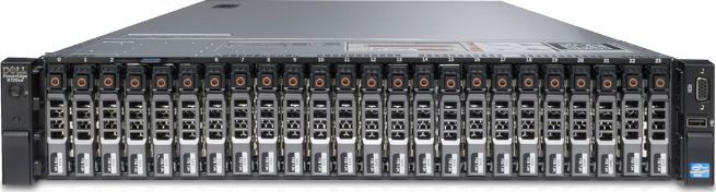 Komputer Dell Dell PowerEdge R720xd 2xE5-2620 16GB RAM 2xPSU Perc H710p +Szyny uniwersalny 1