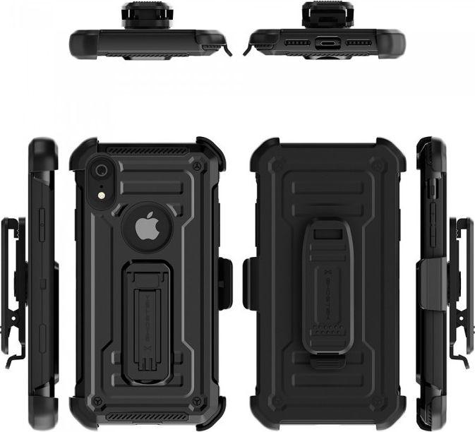 Ghostek Etui Ghostek Iron Armor 2 Samsung Galaxy A6 2018 Black + Szkło 1