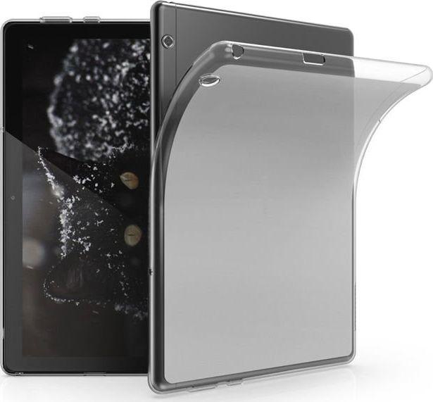 Etui na tablet 4kom.pl Etui silikonowe przezroczyste do Huawei MediaPad T5 10.1 uniwersalny 1