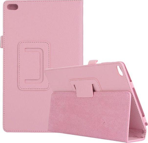 Etui na tablet 4kom.pl Etui Stojak do Lenovo Tab 4 8 8.0 TB-8504 Różowe uniwersalny 1