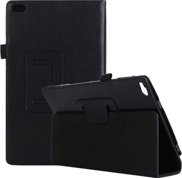 Etui na tablet 4kom.pl Etui Stojak do Lenovo Tab 4 8.0 TB-8504 Czarne uniwersalny 1