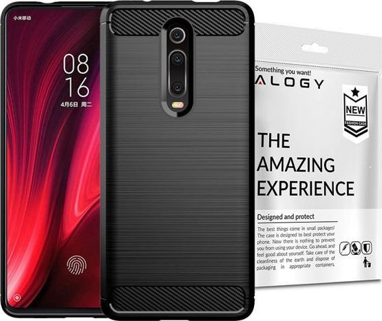 Alogy Etui Alogy Rugged Armor do Xiaomi Mi 9T/ 9T Pro/ K20/ K20 Pro czarne uniwersalny 1