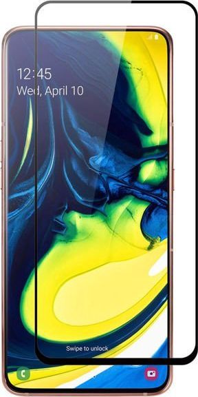 Alogy Szkło Alogy Full Glue case friendly do Samsung Galaxy A80/A90 Czarne uniwersalny 1