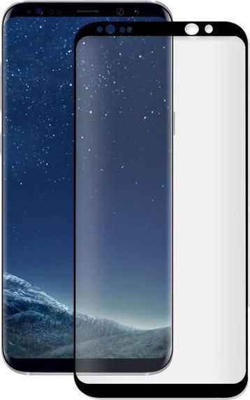 Alogy Szkło hartowane 3D Alogy na cały ekran do Samsung Galaxy S8 Czarne uniwersalny 1