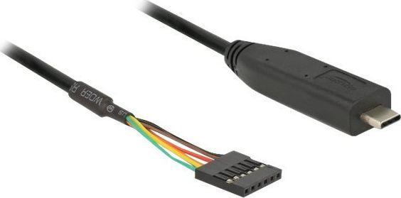 Delock USB-C - 6-pin, 2m, Czarny (63913) 1