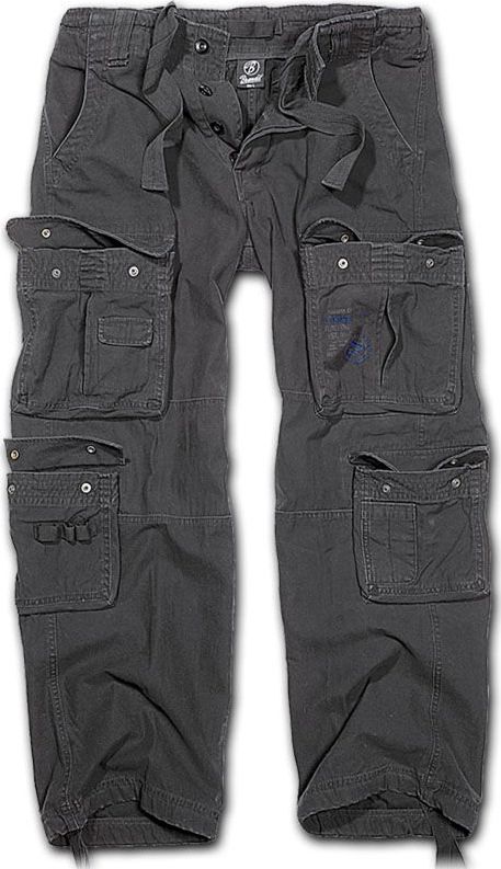 Brandit Brandit Spodnie Bojówki Pure Vintage Czarne L 1