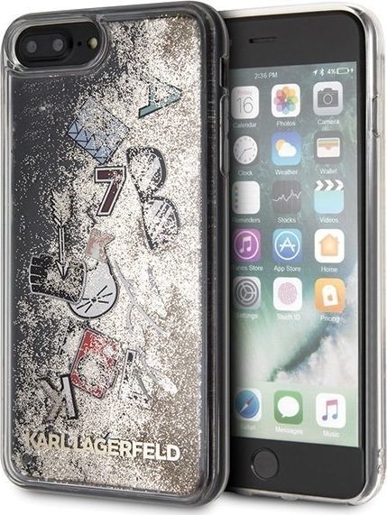 Karl Lagerfeld Etui KLHCI8LKSICGO iPhone 7/8 Plus złoty 1