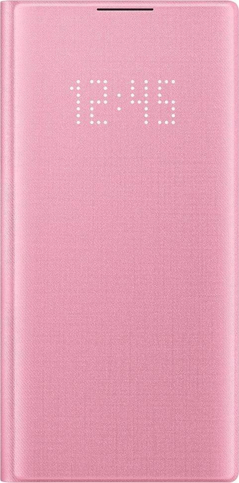 Samsung Etui LED View do Samsung Galaxy Note 10 różowe (EF-NN970PPEGWW) 1