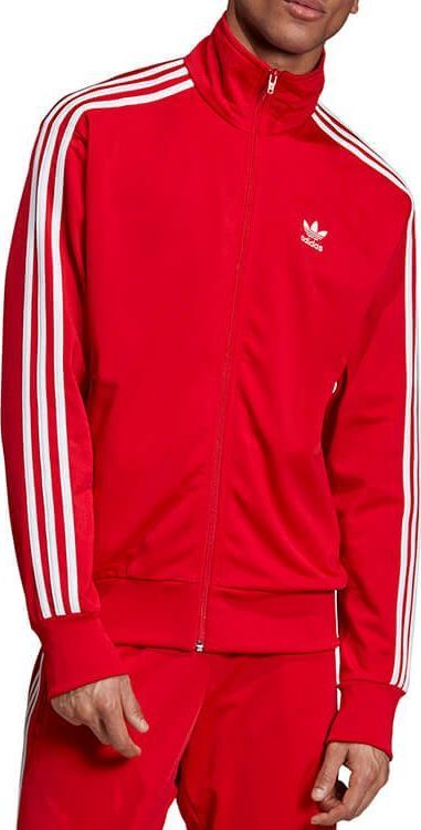 Adidas Bluza męska Firebird czerwona r. M (ED6071) - Morele.net