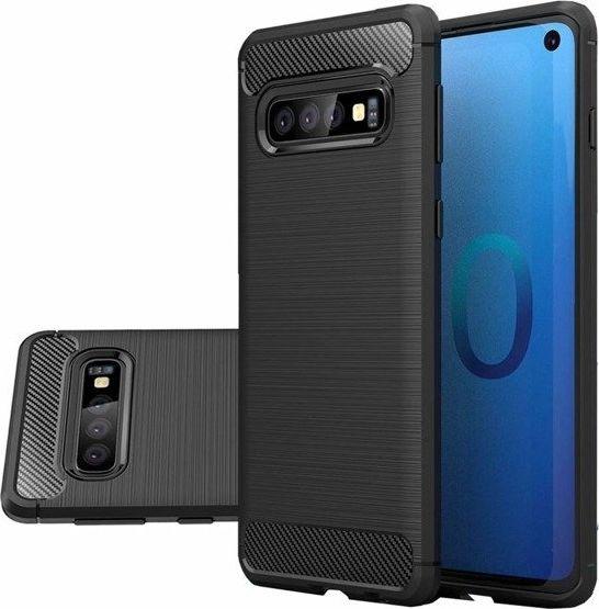 CASE ETUI CARBON LUX CZARNY SAMSUNG GALAXY NOTE 10 PRO standard 1