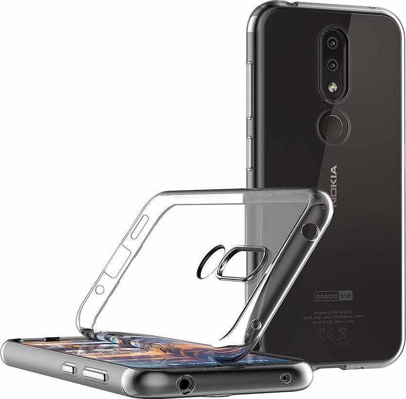 Etui Slim case NOKIA 4.2 transparentne uniwersalny 1